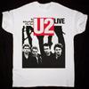 U2 BAND Футболка The Unforgettable Fire Tour Полный размер S-5XL Унисекс Футболка