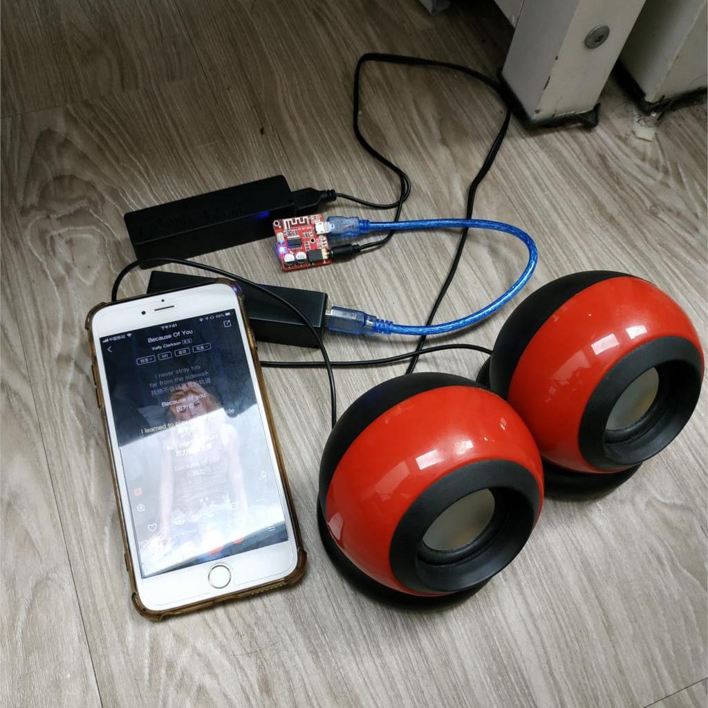 Плата аудиоресивера Bluetooth Bluetooth 5,0 MP3 декодер без потерь, беспроводной стерео музыкальный модуль 3,7-5 В
