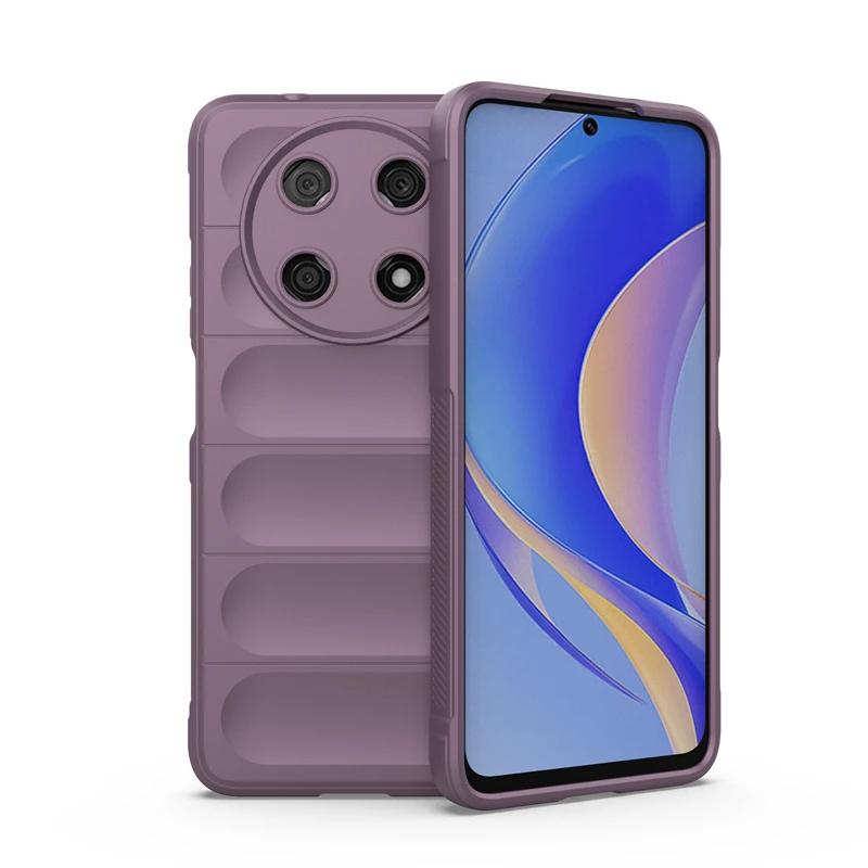 Чехол для Huawei Nova Y90 Y61 Y70 Plus 4g задняя крышка чехол противоударный бронированный телефон чехлы жидкий силикон анти-падение Funda Coque