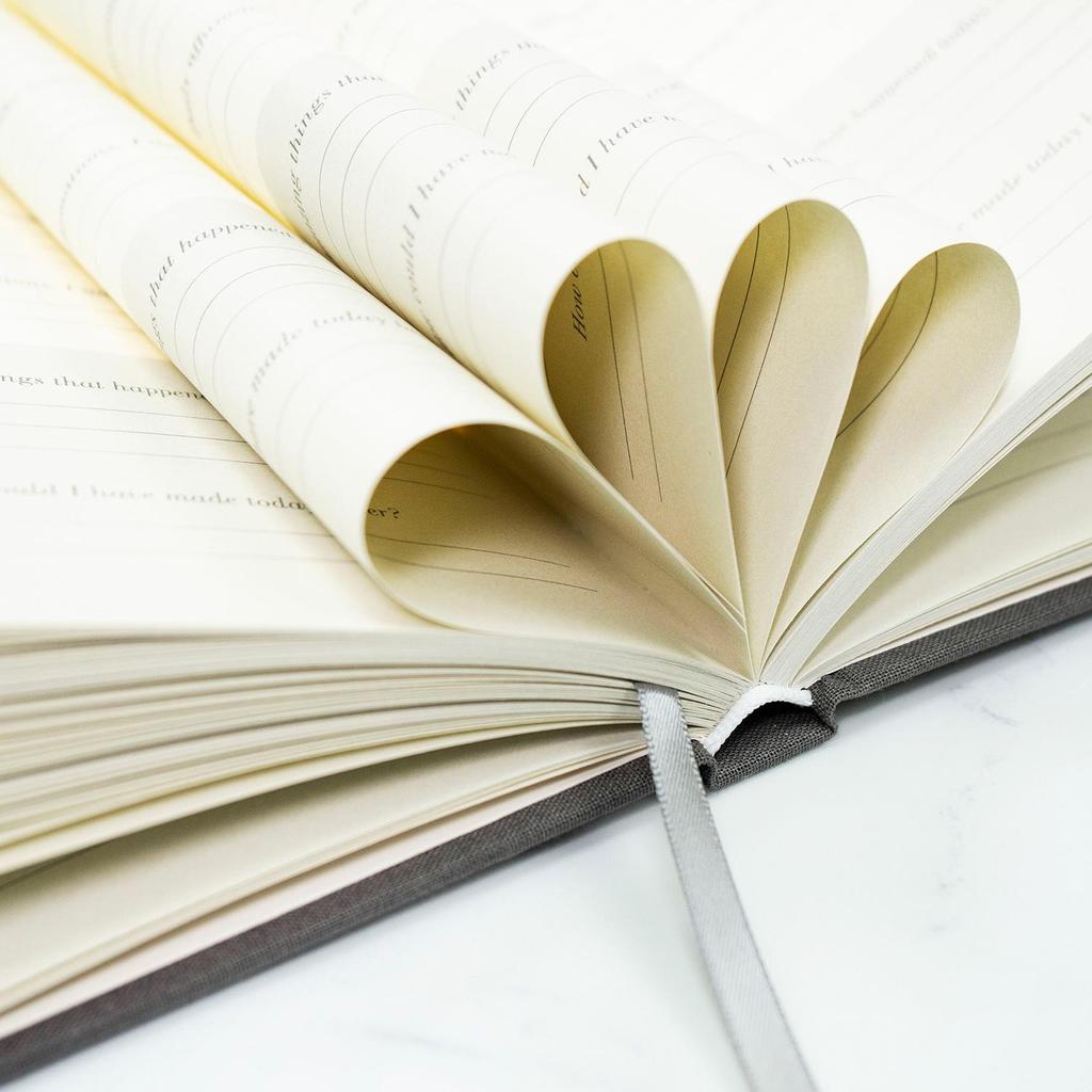 A5 Cross-Border Gratitude Journal: 5-Minute Cloth-Covered Notebook