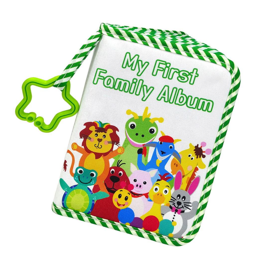 Babys First Year Photo Book Soft Cloth Baby Photo Album for Capturing Great Memory In First Year Toddlers Shower Gift