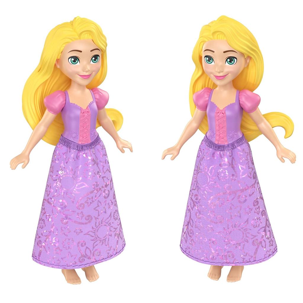 MATTEL Принцесса Рапунцель в возрасте 10 лет и HLW70 Disney/Disney (Мини-кукла) [Кукла-наряд] [3 шт.] [Подарок]