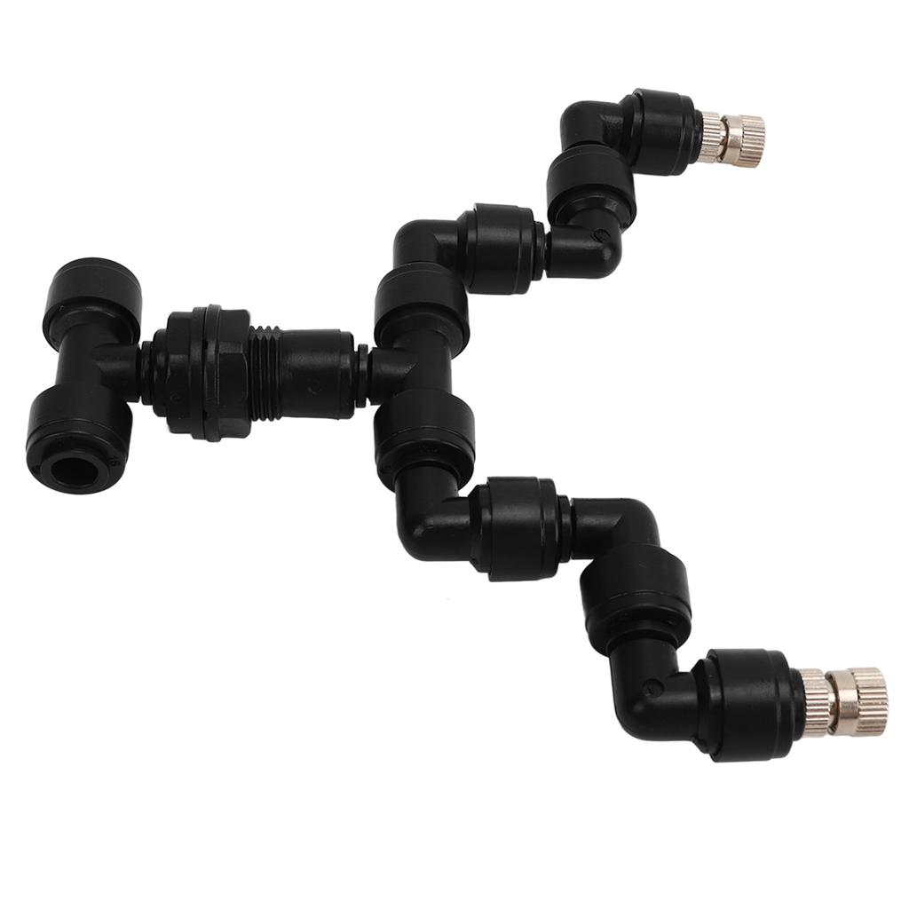 Разбрызгиватель для рептилий с двойной головкой, вращающийся на 360 градусов, распылительная насадка для кормушки для домашних животных