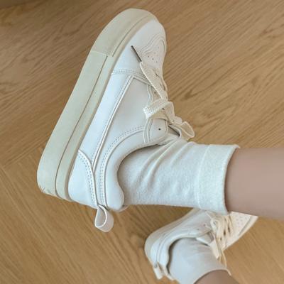 Обувь Forrest Gump Весна и осень Маленькие белые повседневные туфли, универсальные маленькие белые папины спортивные туфли