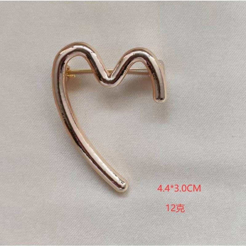 Brooch High-End Niche Silk Scarf Buckle Alloy Diamond Coat Pearl Corsage Pin Accessories