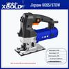XGOLD High Power Handheld Electric Jigsaw for Woodworking - Compact Benchtop Saw