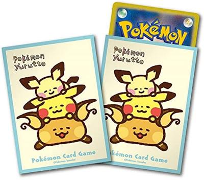 Оригинал из Pokemon Center Защита для колоды игры Pokemon Card Game Pokemon Yurutto Лежащий