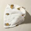 Cotton Baby Muslin Bibs Snap Button Burp Cloths Baby Drool Bibs Saliva Towel  Newbron