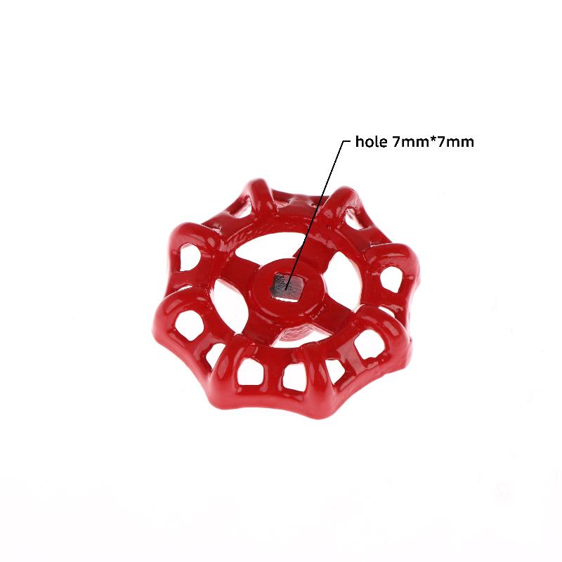 Внутреннее отверстие 5/6/7/8/9 мм Чугунная ручка клапана Задвижка Шаровой кран Маховик Запорный клапан Фитинги для водопроводных труб