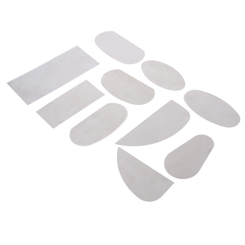 10 шт. глиняный стальной скребок для полимерного стального резака, керамические зубчатые инструменты
