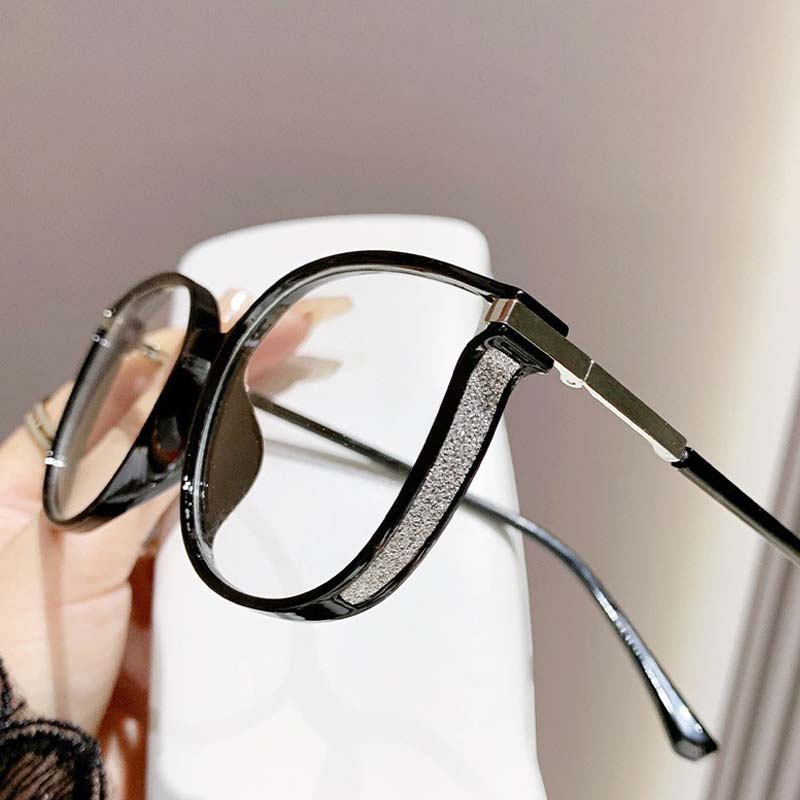 Сверкающая оправа фотохромные очки для близорукости для женщин большие уличные УФ-очки для близорукости модные очки диоптрии до -4.0