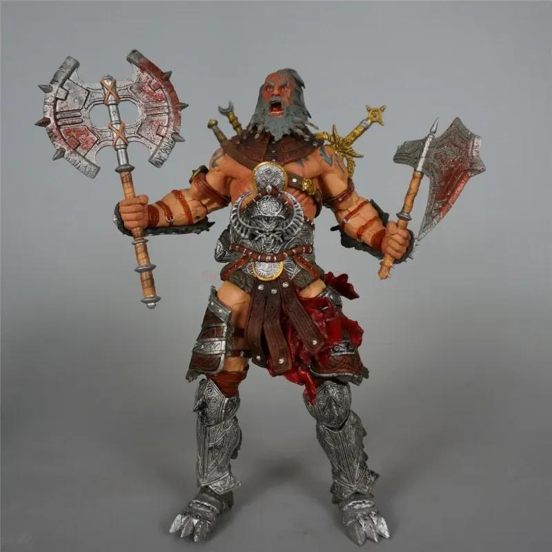 Игра Diablo 3 Аниме Фигурка Варвар Четыре Всадника Настольная Модель Куклы Фигурка Классические Фигурки Действия Декор Игрушки для Взрослых