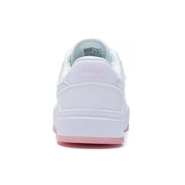 Li-Ning Li Ning ACE Cushioning Abrasion Resistant Cushioning, Wear Resistant Low top Skateboard Shoes Women's White AGCS032-4