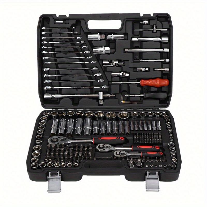216/46 шт. Автомобильный механический ремонт Набор инструментов с торцевыми ключами, устанавливаемый на транспортное средство, Комбинированный набор оборудования, Полный набор