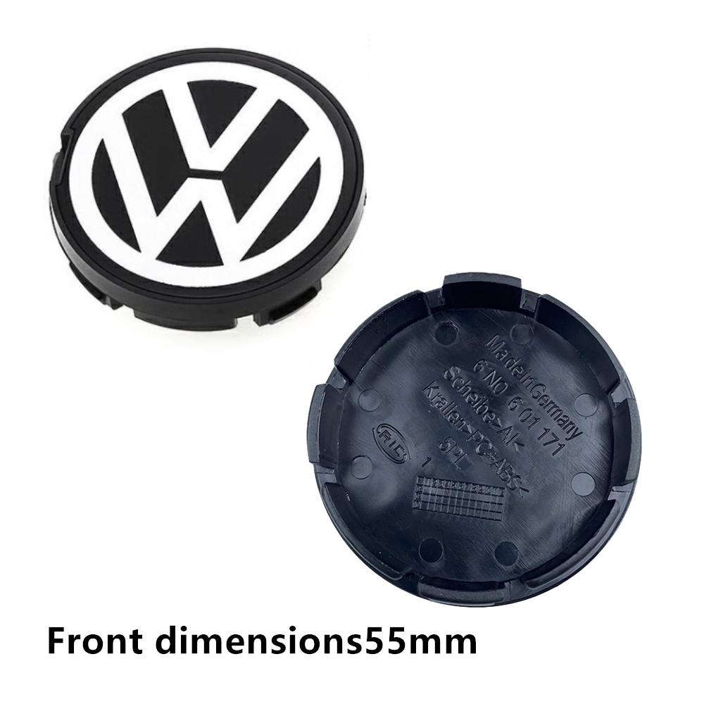 4 шт. 55 мм 56 мм 65 мм 70 мм Колпачки ступицы колеса автомобиля для VW Volkswagen Golf Polo Passat Touran CC B5 B6 B7 Jetta аксессуары