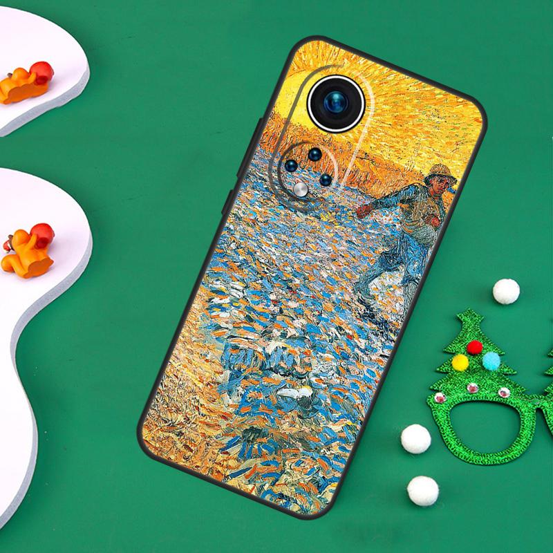 Oil Painting Van Gogh Case For Honor 200 Pro X9c X9b X9a X8a X8b X7a X6a X8 X9 50 70 90 Magic 5 6 7 Lite Cover