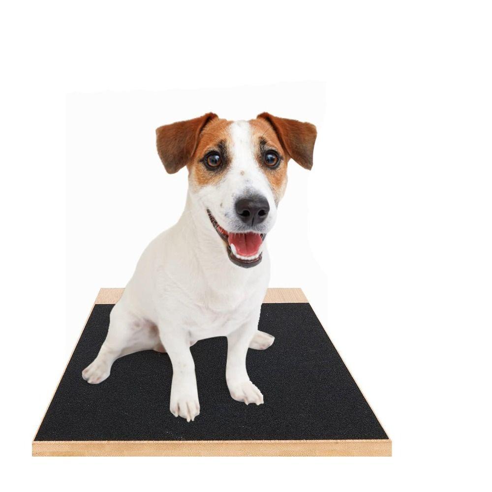 Sandpaper Board Scratch Board Dog Toy Nail Grinding Pad Nail Board Dog Scratch Pad  For Dog Cat