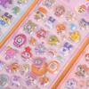 4/40pcs Kawaii Tamagotchi 3D Relief Stickers - Cute Cartoon Bubble Decals for Hand Account, Notebook & Phone Decoration