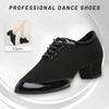 Обувь для современных танцев для женщин, девочек и мальчиков из ткани Оксфорд, бальные вечерние туфли международного стандарта, джаз, современный танец, высота каблука 5 см