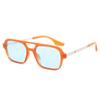 Square Small Frame Double Beam Sunglasses Pilot Retro Sunglasses Instagram Popular Classic Sunglasses 3517