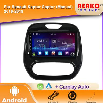 Автомобильное радио для Renault Kaptur Captur Clio Samsung QM3 2013 2014 2015 2016 Беспроводная мультимедиа Carplay Android Auto 4G 2Din