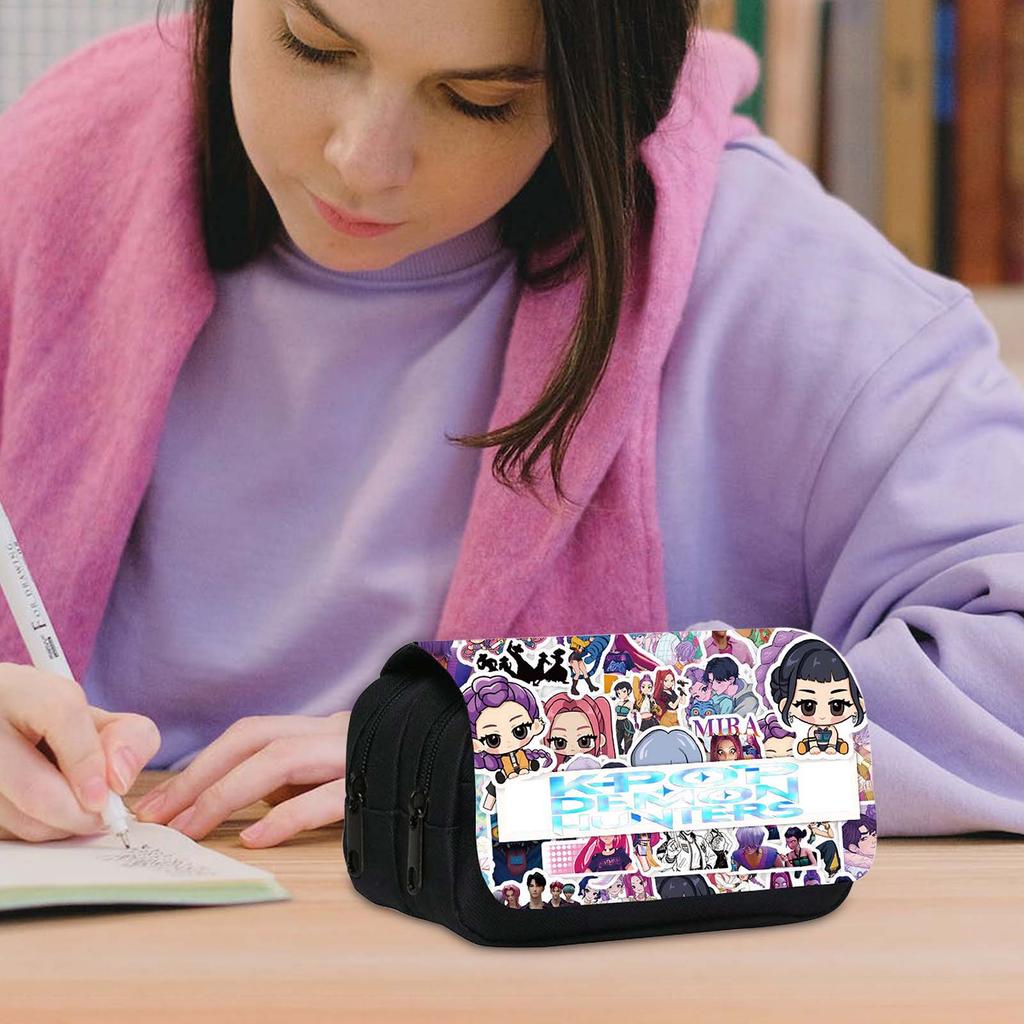 Двухслойный пенал «Охотники на ведьм» для учеников средней школы