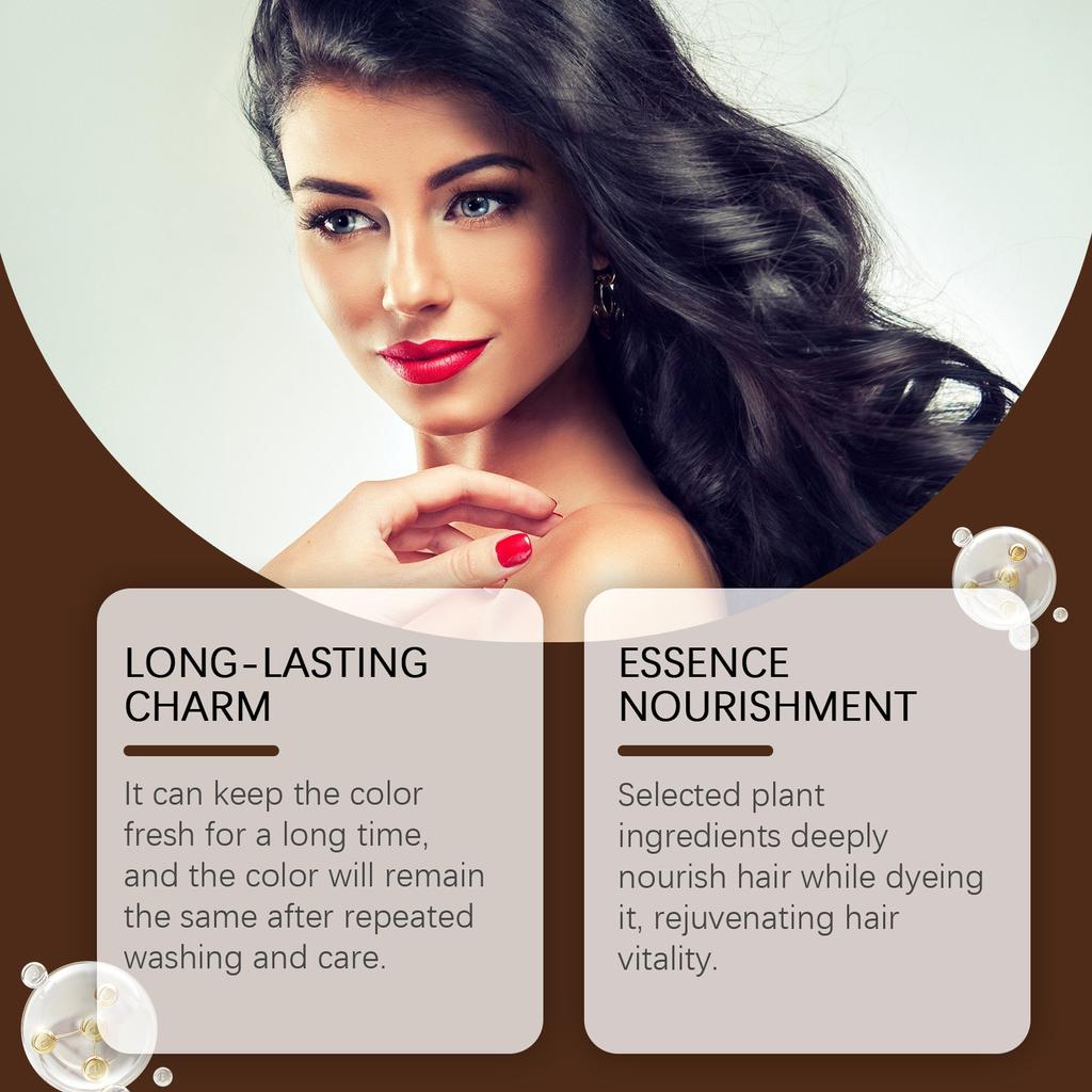 Красящий крем с растительными экстрактами. Уход за волосами. Длительное сохранение цвета. Здоровое окрашивание волос. Длительное сохранение свежести и мягкости.