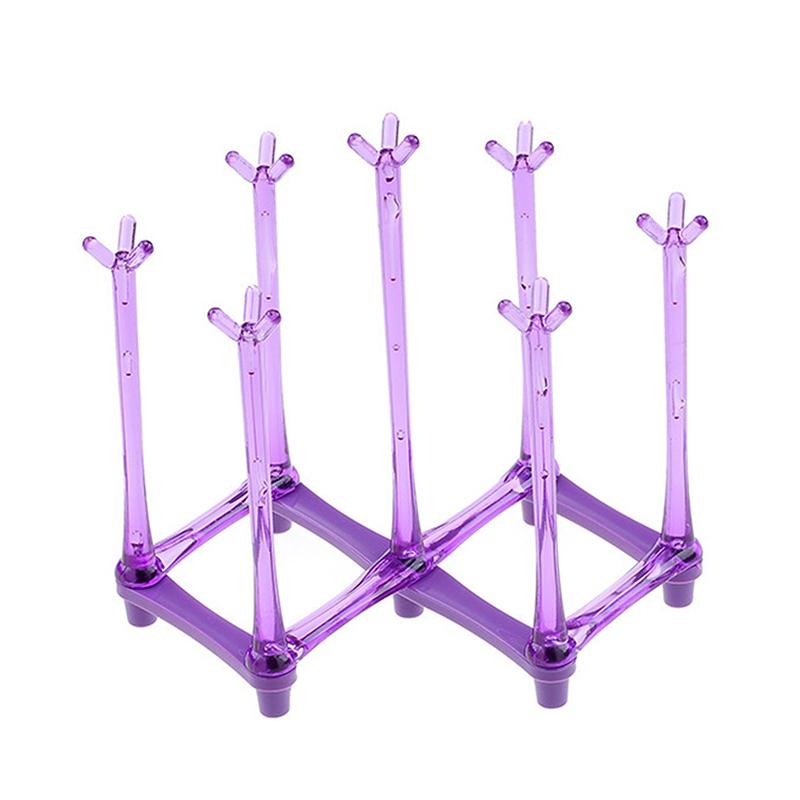 Foldable Toddler Feeding Bottle Drying Rack Cup Holder Drainer Dryer Tableware Storage Dryer Cupboards Container Kitchen Tools