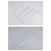 Metal Closet Divider White Closet Separator Space Saving Wardrobe Divider  For Clothes