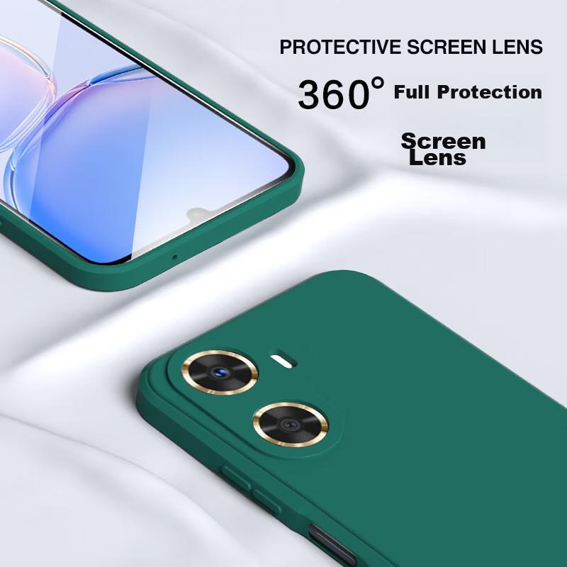 HotFire Case for Huawei Enjoy 60, Huawei Enjoy 60 Protective Cover, Full Lens Protection Upgraded Frosted Anti-Drop Slim Silicone Soft Case And Wome