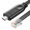 FT232 Industrial Serial Console Debugging Cable: USB-C To RJ45, Compatible with Cisco & Huawei.