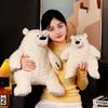 Simulation White Polar Bear Doll Plush Toy Bear Hug Bear Doll Children Sleep Soothing Doll