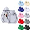 Cute Hoodies For Teen Children Trendy Preppy Hooded Sweatshirts Oversized Long Sleeve Shirts Clothes For Children