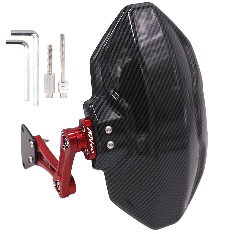 For Honda ADV160 ADV150 ADV 150 160 Motorcycle Rear Wheel Fender Mudguard Adventure Fender Forward Splash Guard  Acssories