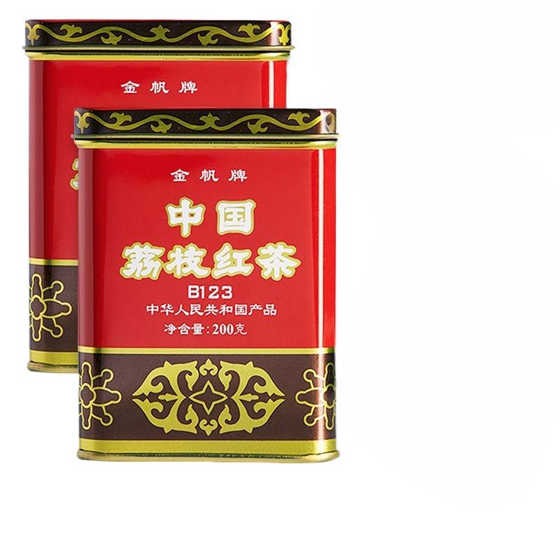 Премиальный китайский черный чай с личи - Классический фруктовый чай со вкусом личи 200 г