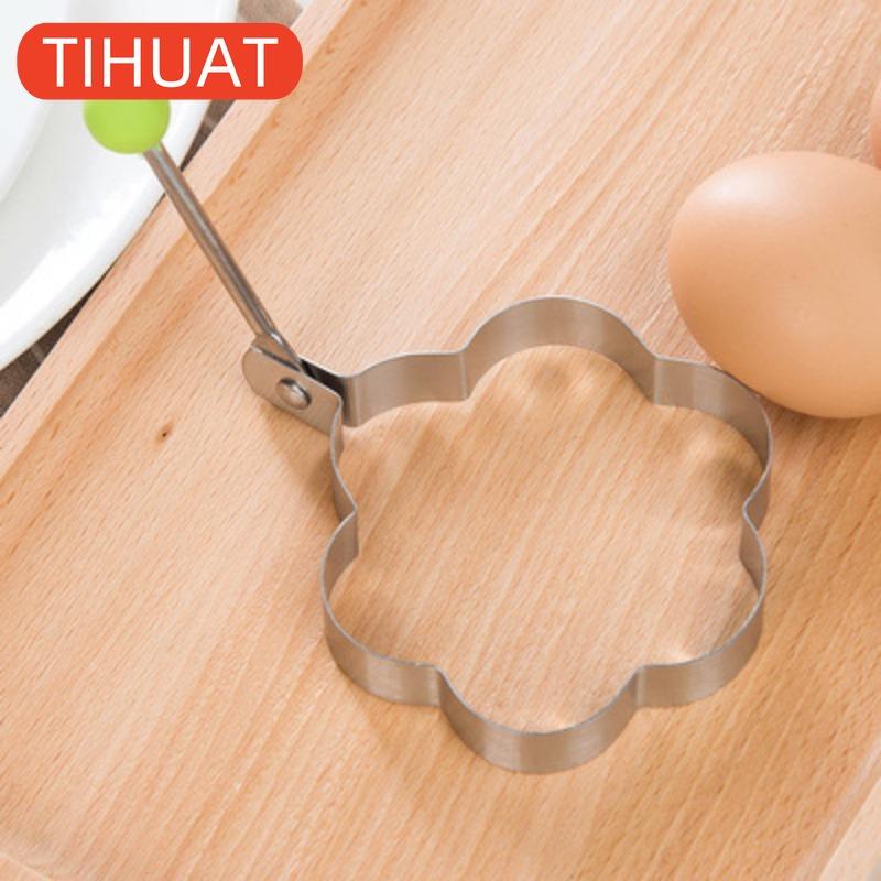 Формирователь блинов из жареного яйца, форма для яиц из нержавеющей стали, круглая форма в форме сердца