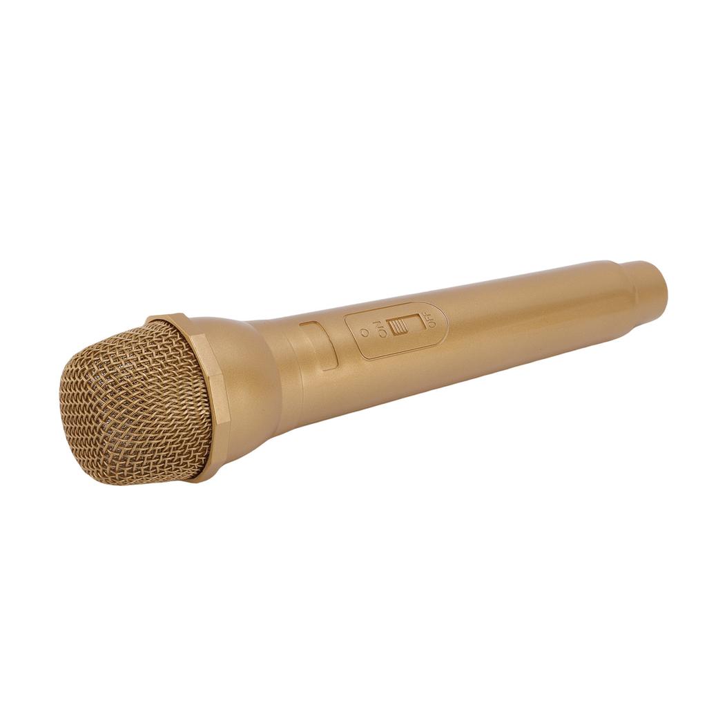 Имитация микрофона ABS Легкий Реалистичный Ручной Микрофон Реквизит для Практики Речи Косплея Фотографии