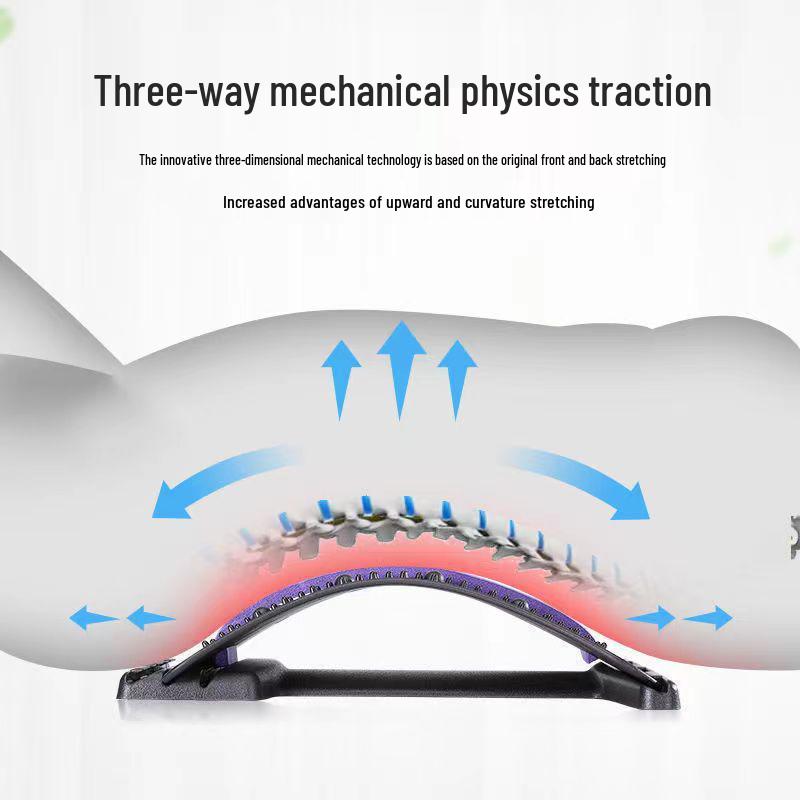 Поясничная и шейная доска для растяжки позвоночника для расслабления спины и тракционного массажа