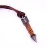 Fashion Handmade Vintage Choker Necklace Arrow Pendant Leather Chain