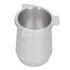 Dosing Cup Aluminium Alloy Coffee Dosing Cup Powder Feeder Part for Breville 8 Coffee Machine Silver