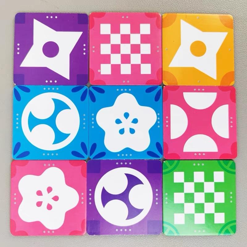 Стратегическая настольная игра Nine Tiles Extreme/Quickity Pickity Карточная семейная колода Игры