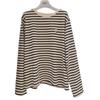 Benetton Stripe Round Shirt Batsf6641