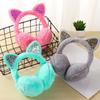 Headband Outdoor Earmuff Women Girls Ear Warmers for Cold Weather Cat Ears Winter Warm Earmuffs