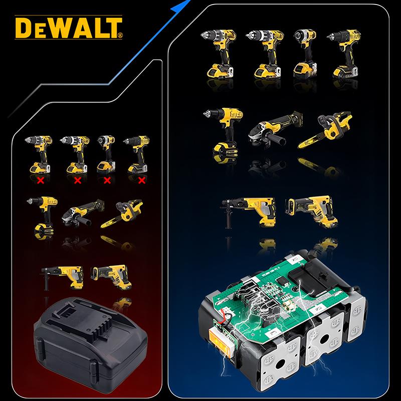Аккумулятор MAX Flexvolt 20V Dewalt DCB606 DCB205 DCB206 DCB209 DCB182 Аккумулятор для электроинструмента 20В/60В Аккумулятор 5Ач 6Ач