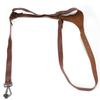 Leather Camera Shoulder Strap Universal Adjustable Shoulder Harness for DSLR Cameras DVBrown Right