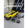 1/32 Dodge RAM 1000 TRX Mammoth Pickup Alloy Car Model Sound and Light инерционный механизм детская игрушка коллекционные предметы подарок на день рождения