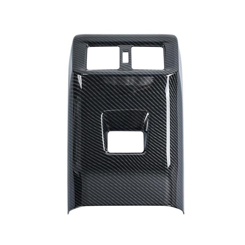 For Toyota RAV4 XA50      2024 2025 Hybrid ABS Car Rear Armrest Air Outlet Trim Panel Pad Cover Sticker