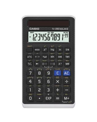 Casio Научный калькулятор SOLAR II fx-260 (черный) [Использовал]