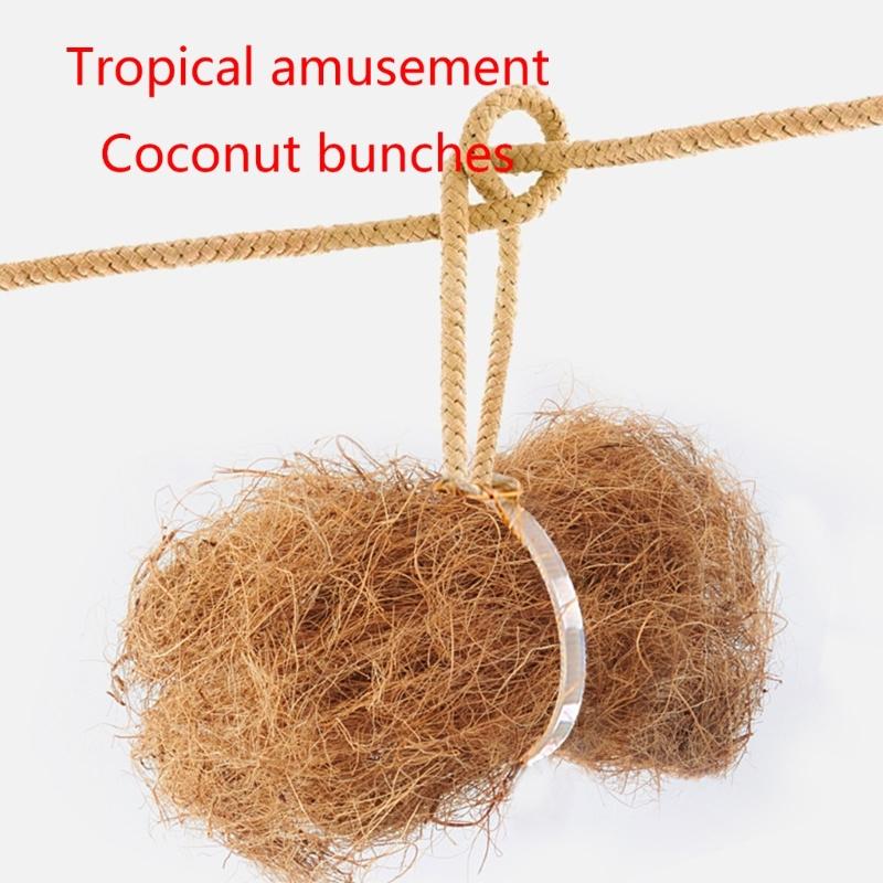 500g/200g Natural Bird Supplies Sterilized Natural Coconut Fiber for Bird Nest Excellent Toy Bird Nesting Materials