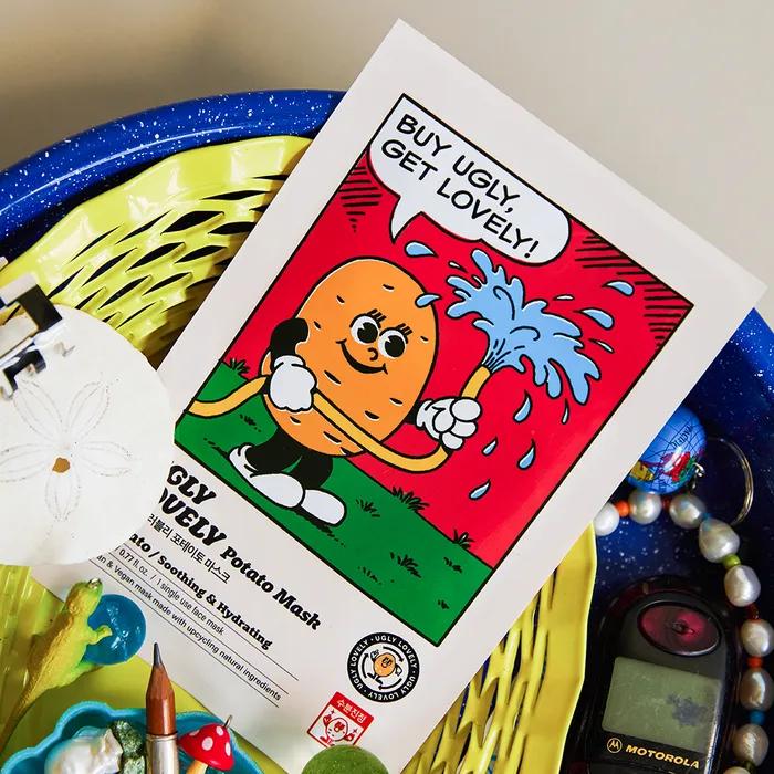 [1+1] Ugly Lovely Potato Mask Sheet 23ml (Vegan)